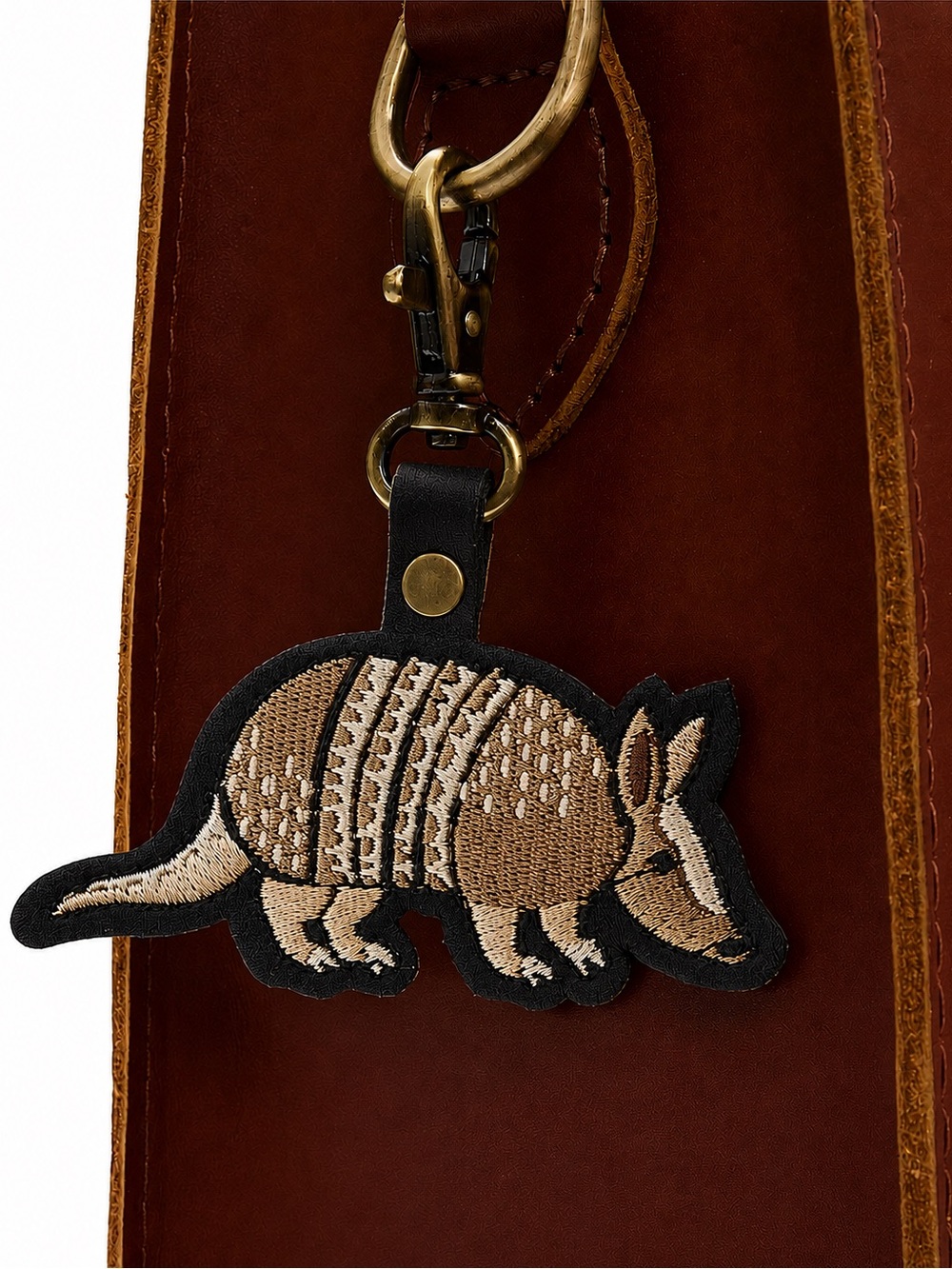 Portland Leather Goods Armadillo Bag Charm